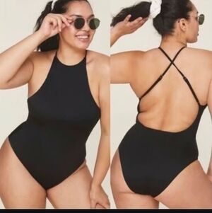 Andie Asbury Classic Black Women's One Piece Swimsuit